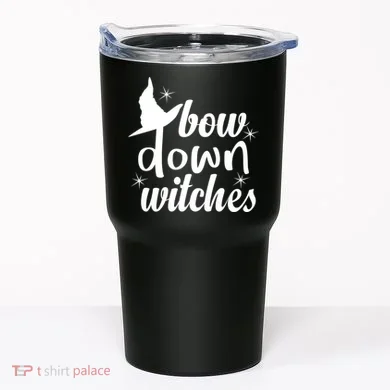 Bow Down Witches Tumbler
