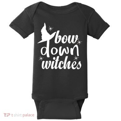 Bow Down Witches Baby Bodysuit