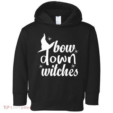 Bow Down Witches Toddler Hoodie