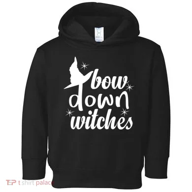 Bow Down Witches Toddler Hoodie
