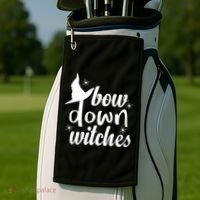 Bow Down Witches Golf Towel thumb 2