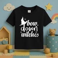Bow Down Witches Toddler T-Shirt thumb 3