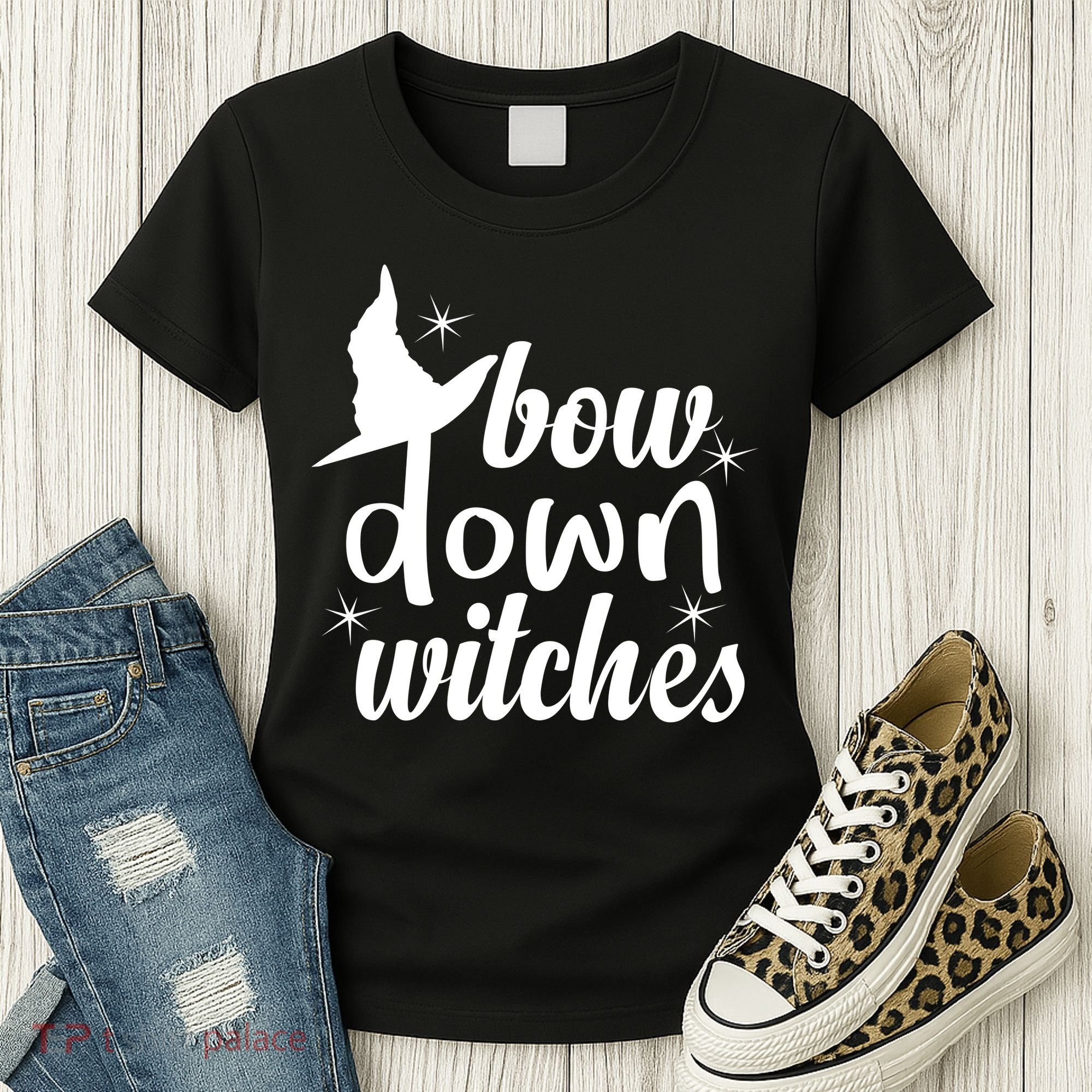 Bow Down Witches Women's T-Shirt