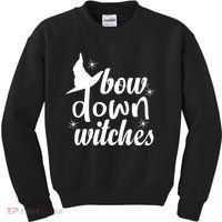 Bow Down Witches Kids Sweatshirt thumb 0