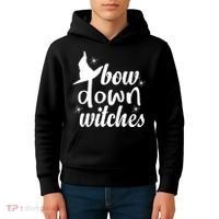 Bow Down Witches Kids Hoodie thumb 4