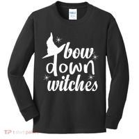 Bow Down Witches Kids Long Sleeve Shirt thumb 0