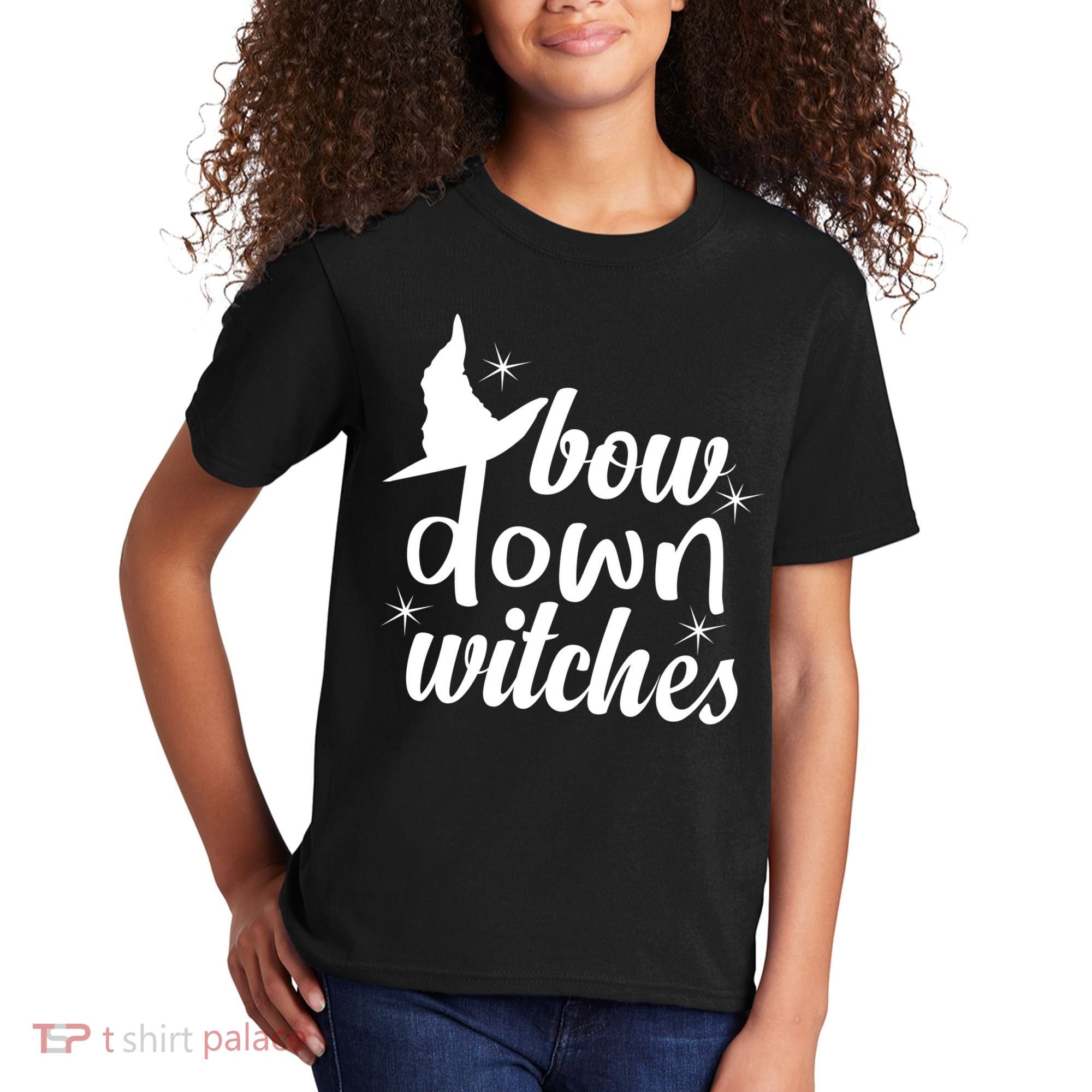 Bow Down Witches Kids T-Shirt