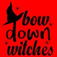Bow Down Witches Santa Hat thumb 1