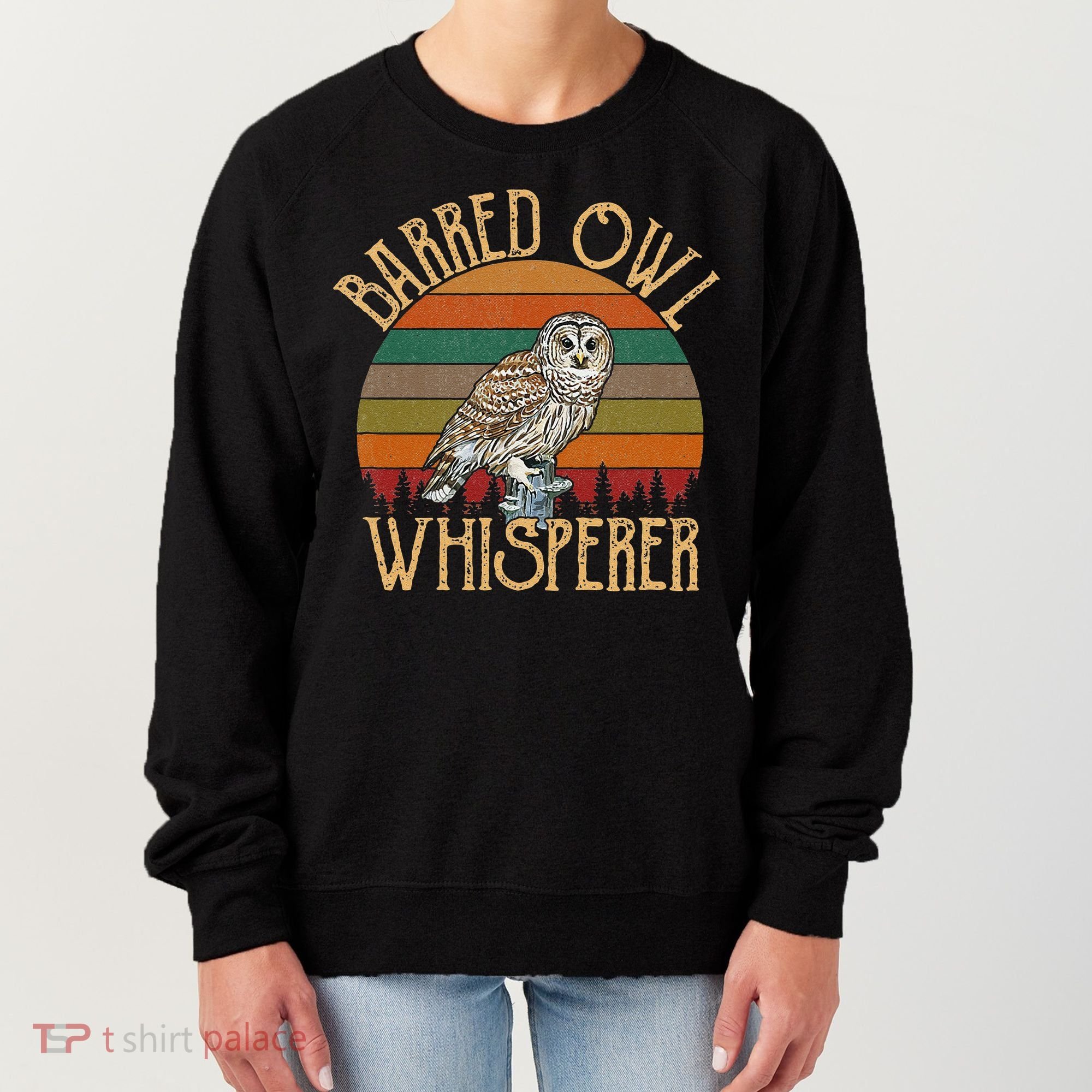 Barred Owl Whisperer, Barred Owl Women's Sweatshirt