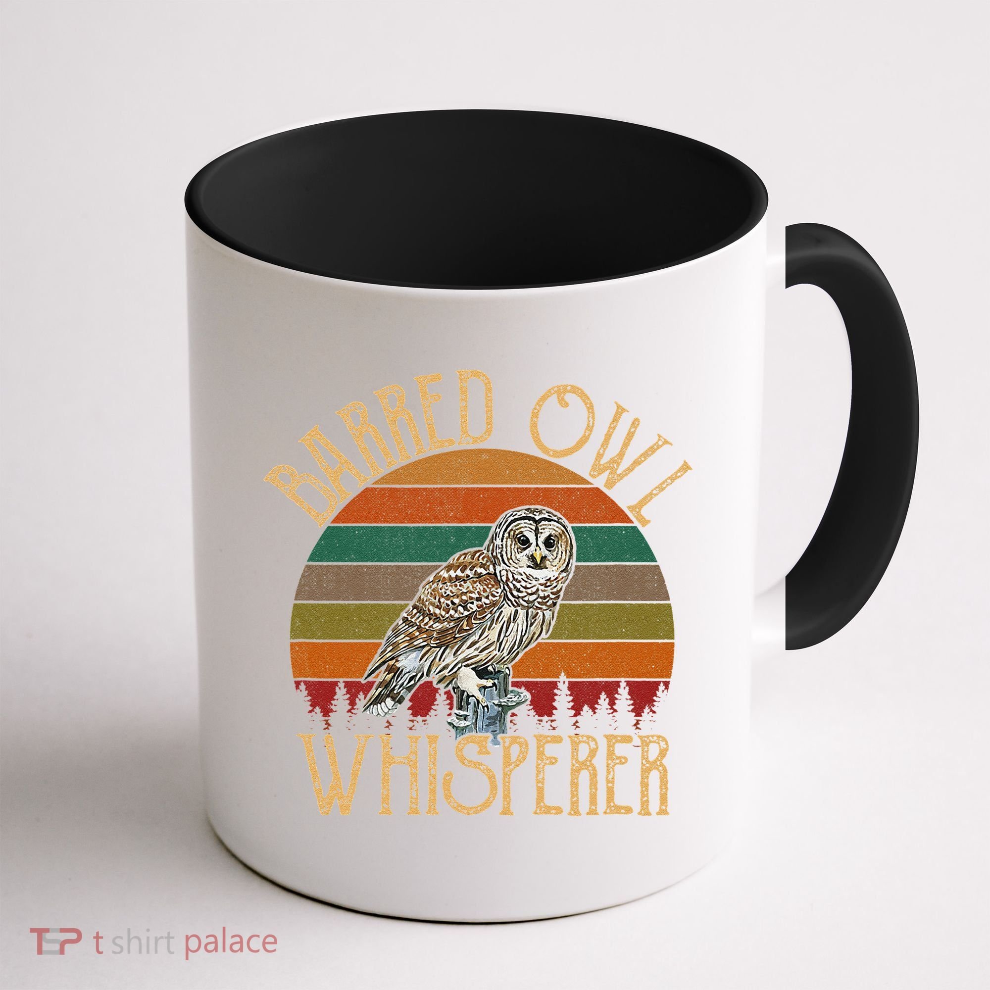 Barred Owl Whisperer, Barred Owl Coffee Mug