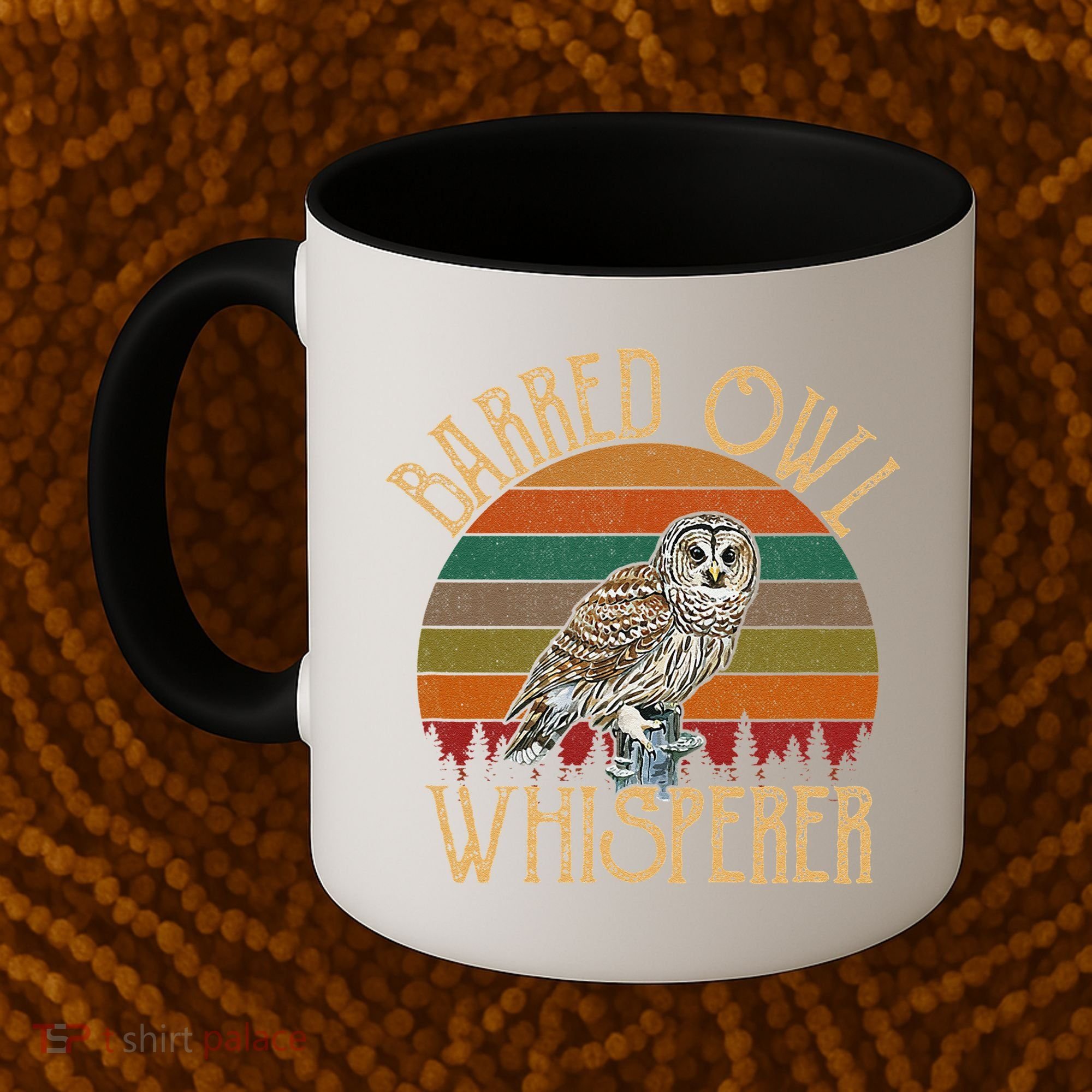 Barred Owl Whisperer, Barred Owl Coffee Mug