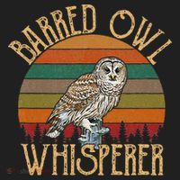 Barred Owl Whisperer, Barred Owl Beanie thumb 2