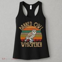 Barred Owl Whisperer, Barred Owl Women's Tank Top thumb 3