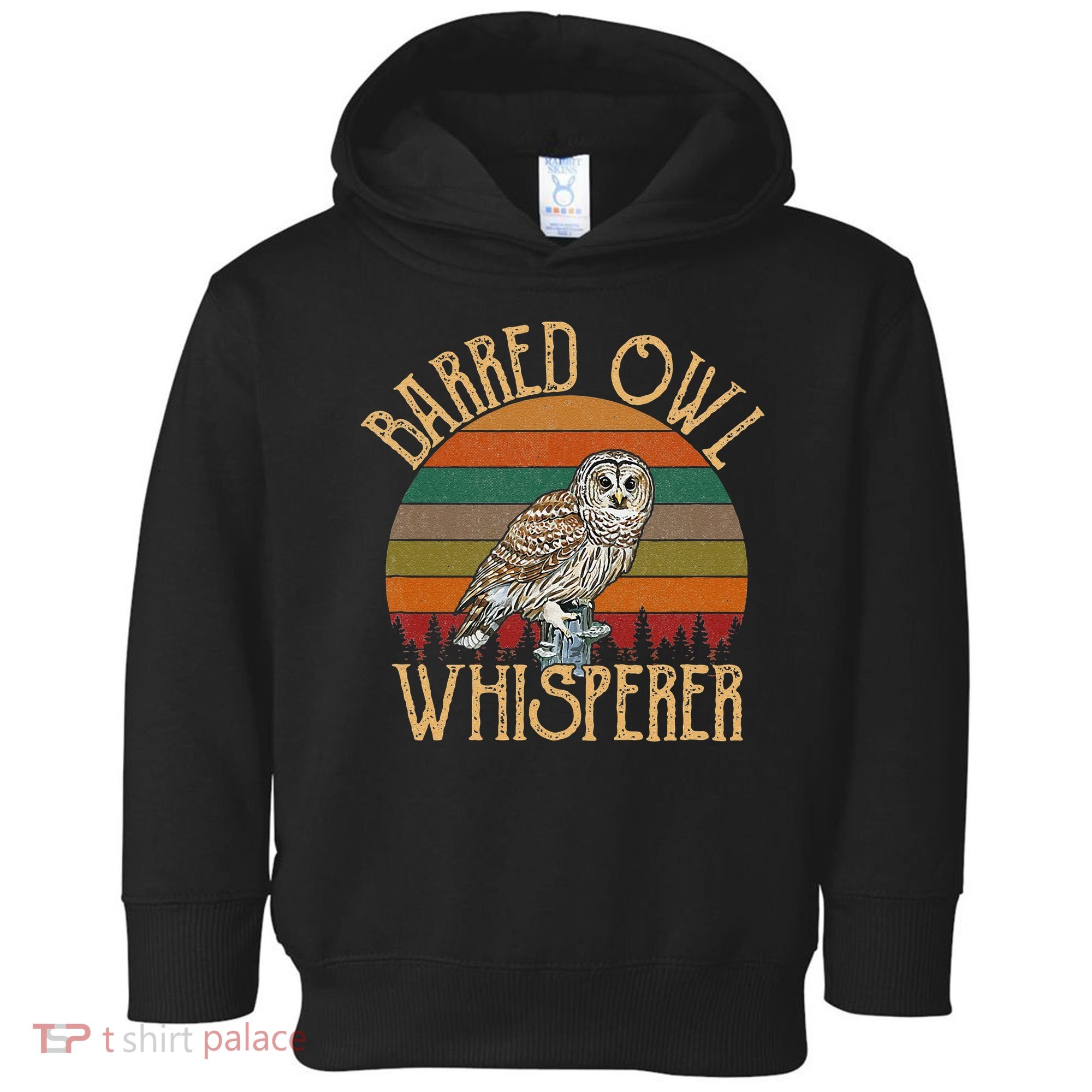 Barred Owl Whisperer, Barred Owl Toddler Hoodie