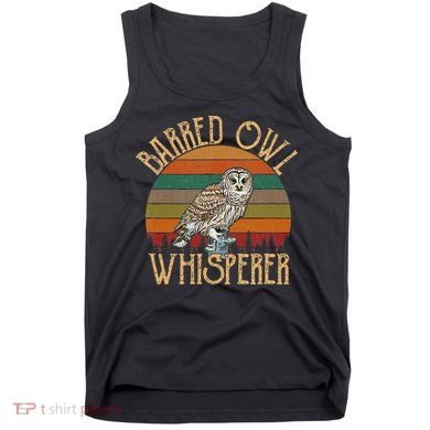 Barred Owl Whisperer, Barred Owl Tank Top
