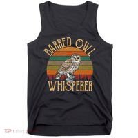 Barred Owl Whisperer, Barred Owl Tank Top thumb 0