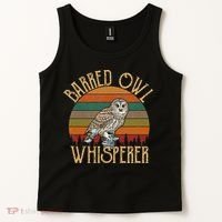 Barred Owl Whisperer, Barred Owl Tank Top thumb 2