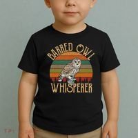 Barred Owl Whisperer, Barred Owl Toddler T-Shirt thumb 2