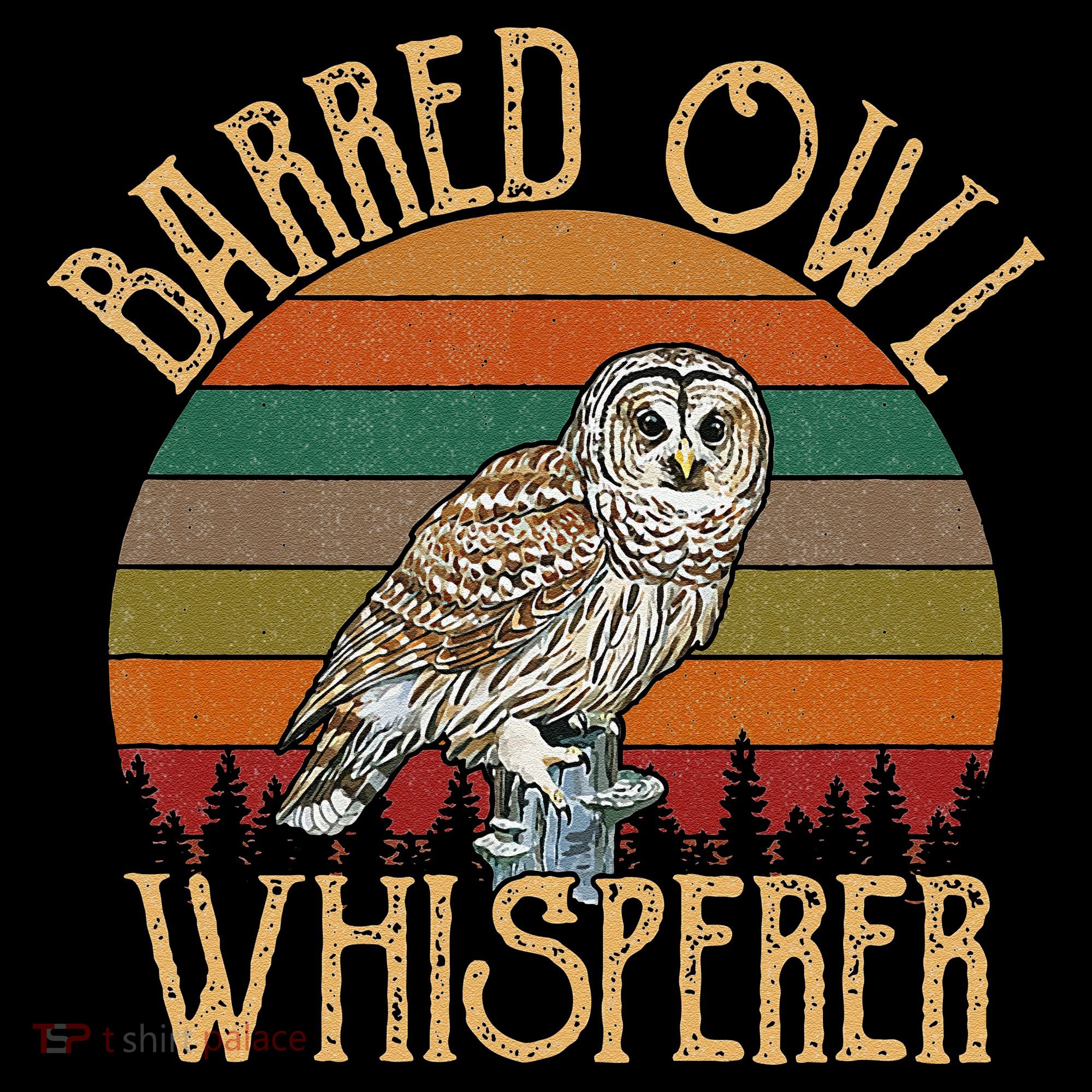 Barred Owl Whisperer, Barred Owl Visor
