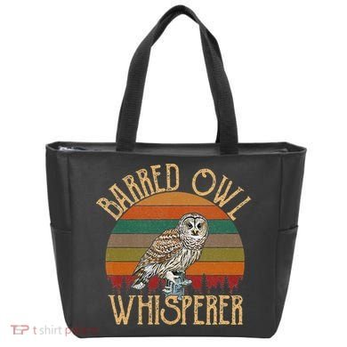 Barred Owl Whisperer, Barred Owl Tote Bag
