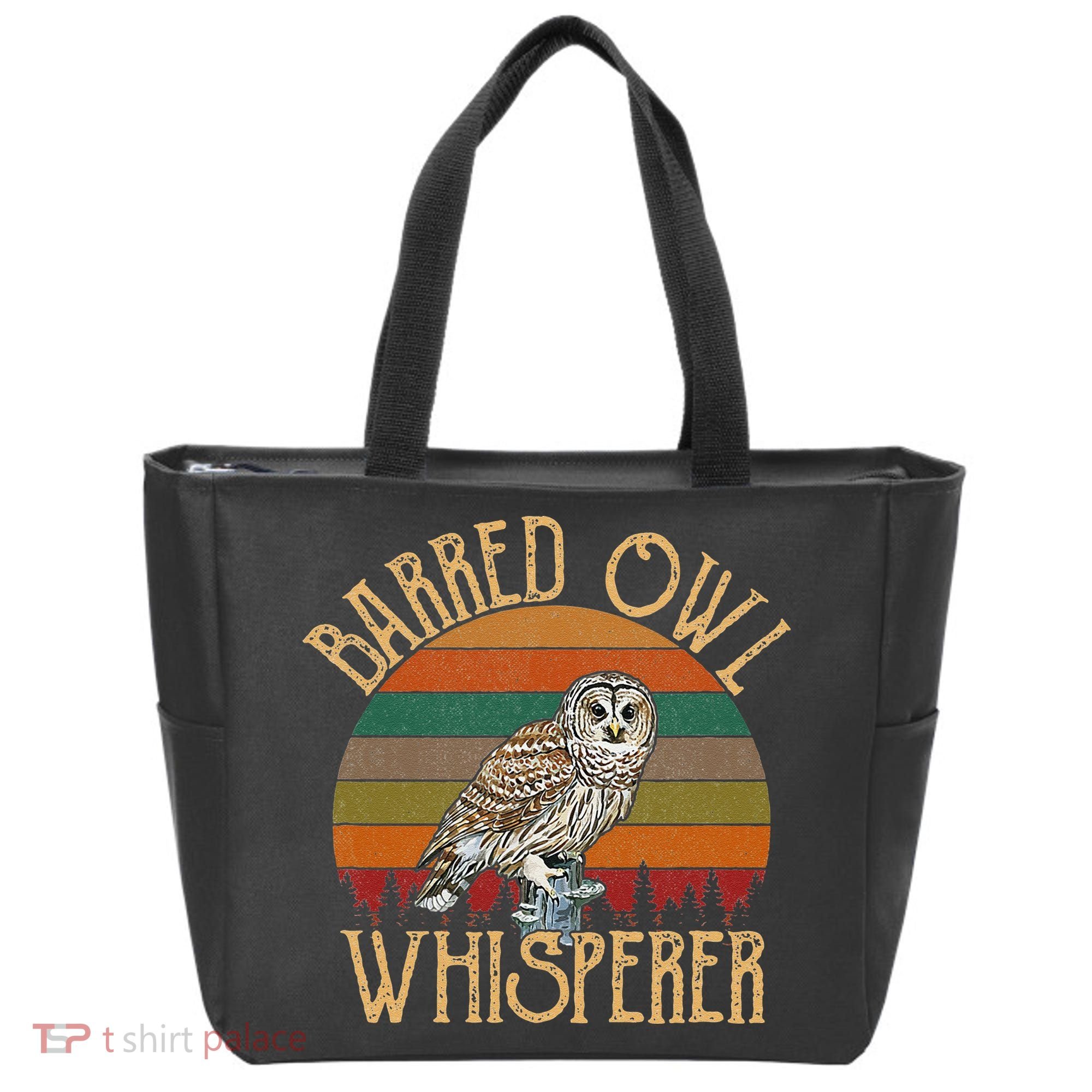 Barred Owl Whisperer, Barred Owl Tote Bag