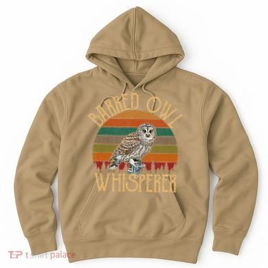 Barred Owl Whisperer, Barred Owl Hoodie