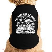 Backside Of Water Cruise Through The Jungle Theme Park Ride Doggie Tank thumb 0