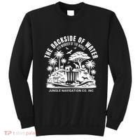 Backside Of Water Cruise Through The Jungle Theme Park Ride Sweatshirt thumb 0
