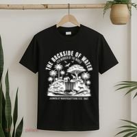 Backside Of Water Cruise Through The Jungle Theme Park Ride T-Shirt thumb 2