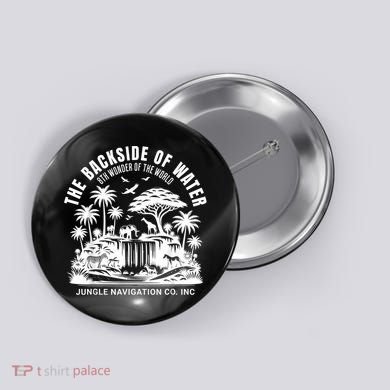 Backside Of Water Cruise Through The Jungle Theme Park Ride Button