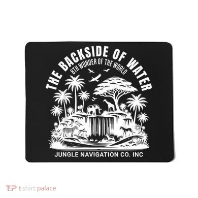 Backside Of Water Cruise Through The Jungle Theme Park Ride Mousepad