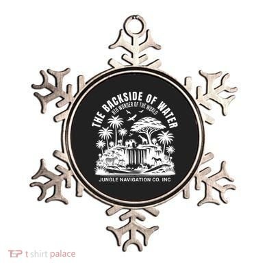 Backside Of Water Cruise Through The Jungle Theme Park Ride Ornament