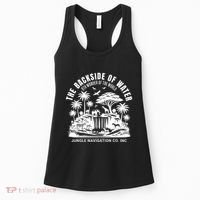 Backside Of Water Cruise Through The Jungle Theme Park Ride Women's Tank Top thumb 0