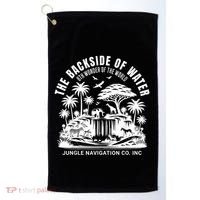 Backside Of Water Cruise Through The Jungle Theme Park Ride Golf Towel thumb 0