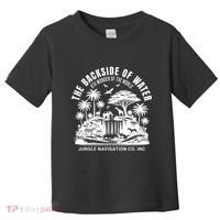 Backside Of Water Cruise Through The Jungle Theme Park Ride Toddler T-Shirt thumb 0