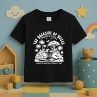 Backside Of Water Cruise Through The Jungle Theme Park Ride Toddler T-Shirt thumb 3