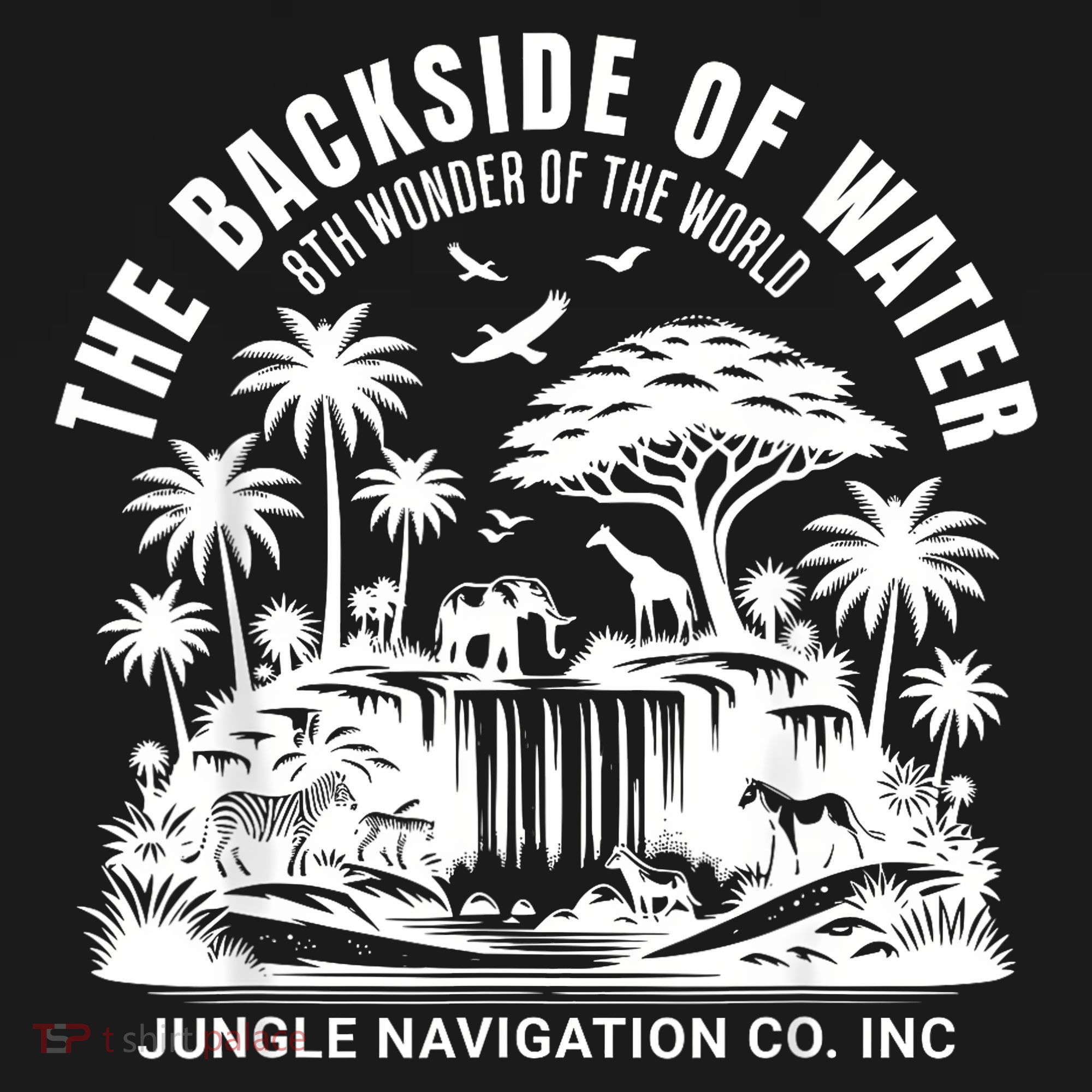 Backside Of Water Cruise Through The Jungle Theme Park Ride Visor