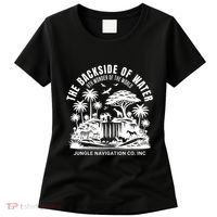 Backside Of Water Cruise Through The Jungle Theme Park Ride Women's T-Shirt thumb 0