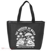 Backside Of Water Cruise Through The Jungle Theme Park Ride Tote Bag thumb 0