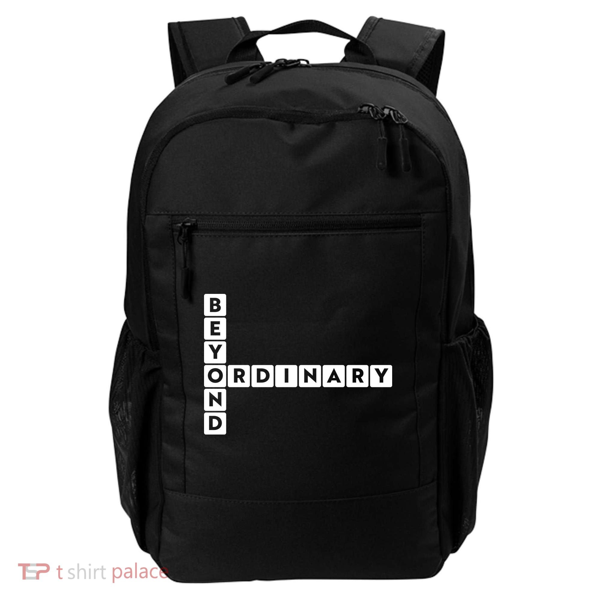 Beyond Ordinary Word Game Style Backpack