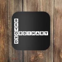 Beyond Ordinary Word Game Style Coaster thumb 0