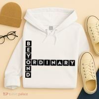 Beyond Ordinary Word Game Style Hoodie thumb 4