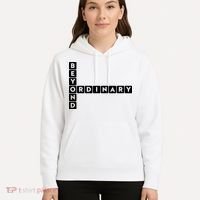 Beyond Ordinary Word Game Style Hoodie thumb 5