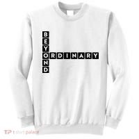 Beyond Ordinary Word Game Style Sweatshirt thumb 0