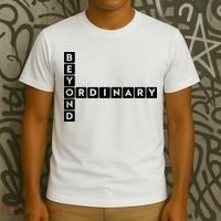 Beyond Ordinary Word Game Style T-Shirt thumb 3