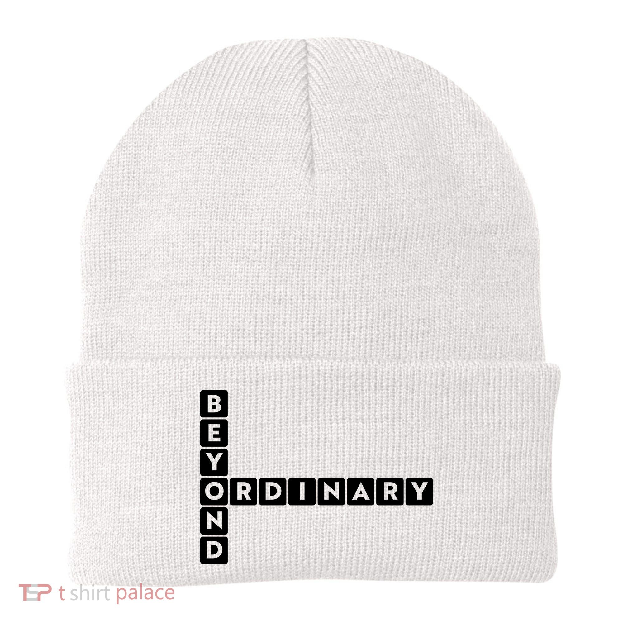 Beyond Ordinary Word Game Style Beanie