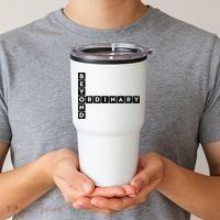 Beyond Ordinary Word Game Style Tumbler thumb 2