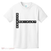 Beyond Ordinary Word Game Style Kids T-Shirt thumb 0