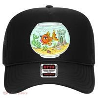 Bowl with Goldfish Cartoon Hat thumb 0
