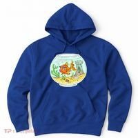 Bowl with Goldfish Cartoon Hoodie thumb 0